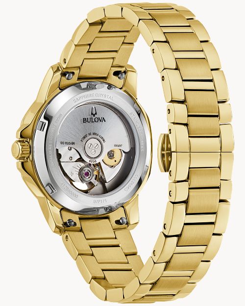 【日本未発売】ブローバ Bulova Marine Star レディース 97P171 Black Dial Stainless Steel Bracelet Marine Star 97P171 | Bulova